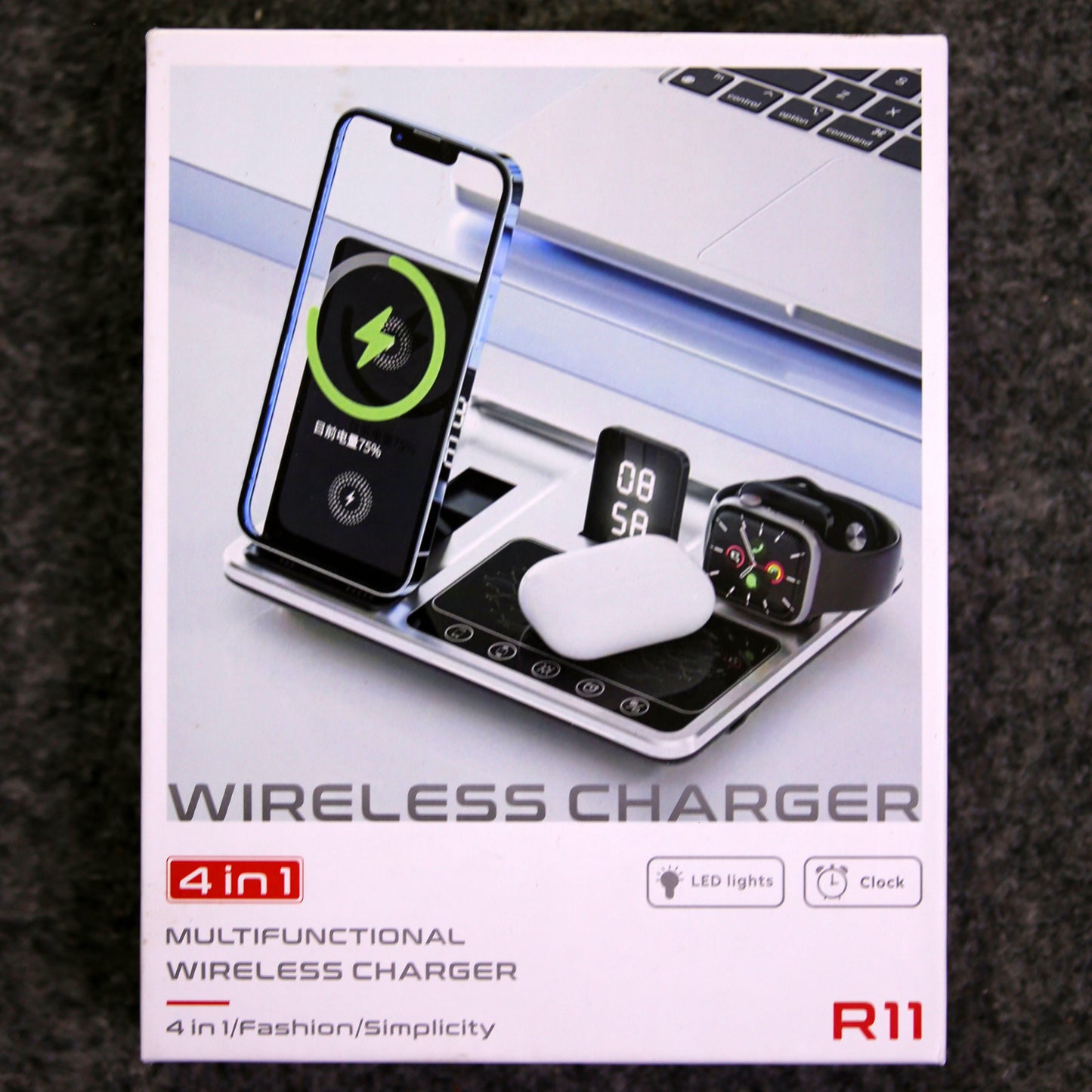 4-in-1 30W Wireless Charging Station